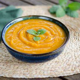 Paleo Roasted Butternut Squash Soup