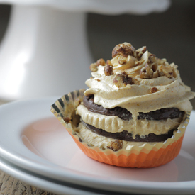 Pumpkin Pecan Cookie Stacks