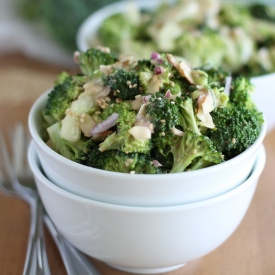 Asian-Style Broccoli Cucumber Salad