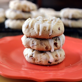 Maple Nut Cookies with Maple Icing