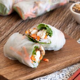 Vietnamese Spring Rolls with Tofu