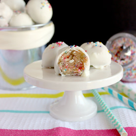 Cake Batter Cookie Dough Truffles