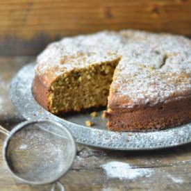 Masala Chai Apple Cake