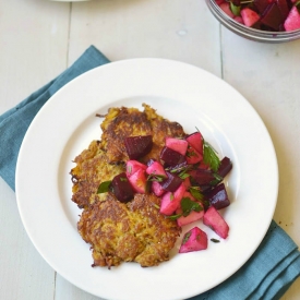 Butternut Squash Latkes