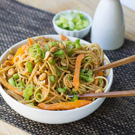 Peanut Sesame Noodles