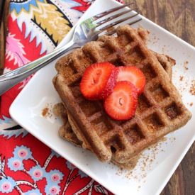 Paleo Churro Waffles