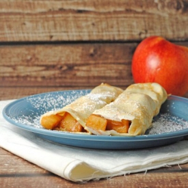 Cinnamon Apple Crepes