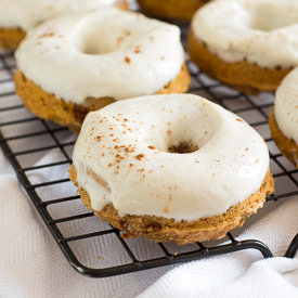 Skinny Pumpkin Donuts