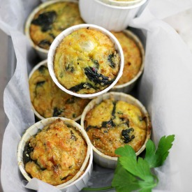 Quinoa Quiche Muffins