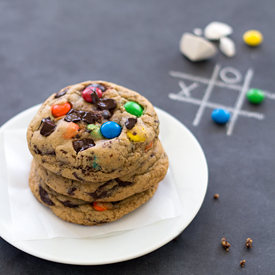 M&M’s Chocolate Chip Cookies