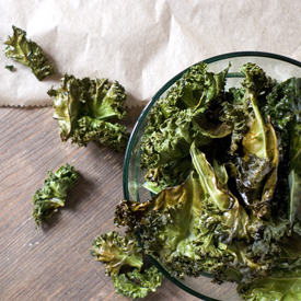 Balsamic Vinegar Kale Chips