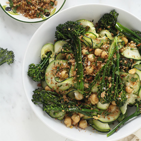 Broccolini Zucchini Pasta