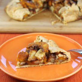 Apple Pumpkin Galette