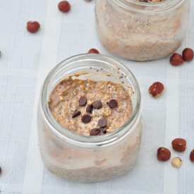 Nutella Overnight Oats