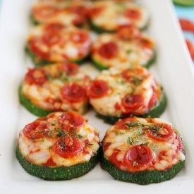 Zucchini Pizza Bites