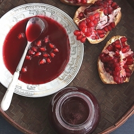 Homemade Pomegranate Syrup