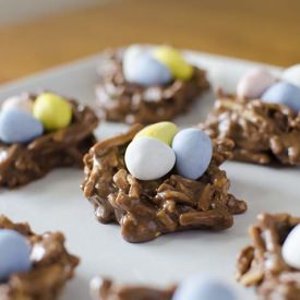 Chocolate Peanut Butter Nests