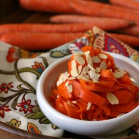 Curried Carrot Ribbon Salad