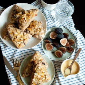 Fig-Orange-Almond Scones