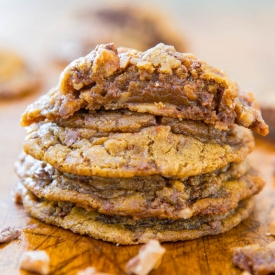 Toffee & Chocolate PB Cookies