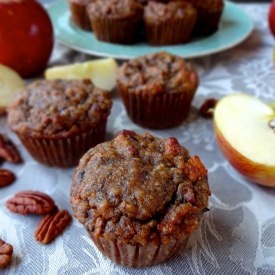 Apple Banana Nut Muffins