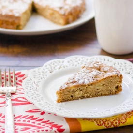 Pear Almond Cake