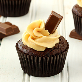 Kit Kat Cupcakes