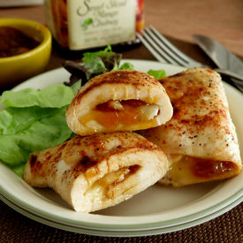 Chicken with Mango Chutney and Brie