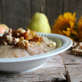 Cinnamon Apple Amaranth Porridge