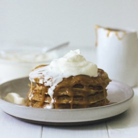 Caramel Apple Pancakes