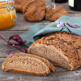 Pumpernickel Bread with Chocolate