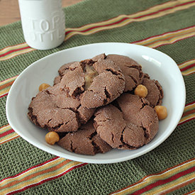 Chocolate Caramel Sugar Cookies