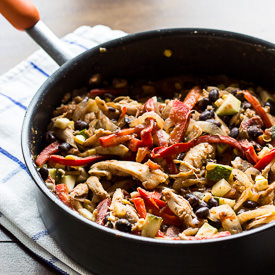 Tex-Mex Chicken Fajitas