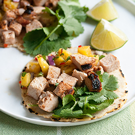 Pork Tacos with Pineapple Salsa