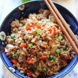 Asian Turkey Lettuce Wraps