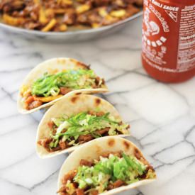 Mu Shu Mini Tacos