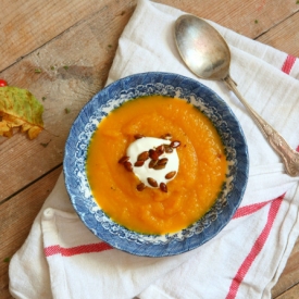 Orange & Saffron Pumpkin Soup