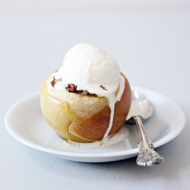 Apple Crisp Baked Apples