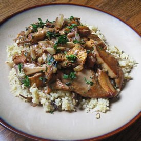 Wild Mushroom Cous Cous