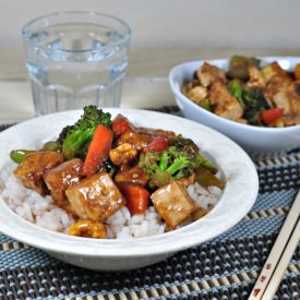 Homemade Teriyaki Sauce with Tofu