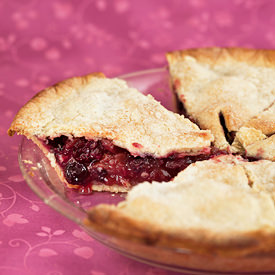 Appleberry Pie With Olive Oil Crust