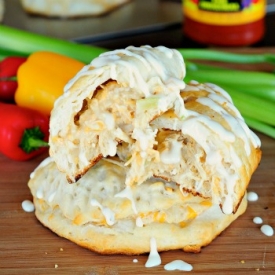 Easy Buffalo Chicken Empanadas