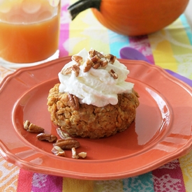 Pumpkin Pie Baked Oatmeal