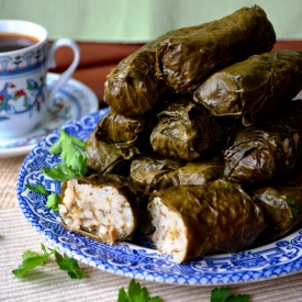 Dolma – Turkish Stuffed Vine Leaves