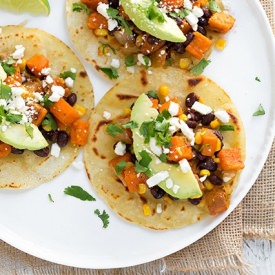 Honey Lime Sweet Potato Tacos