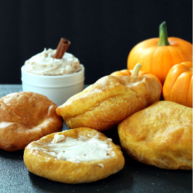 Fried Pumpkin Scones