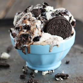 Oreo Fudge Ice Cream