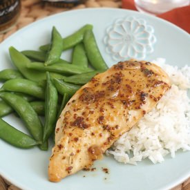 Maple-Mustard Glazed Chicken