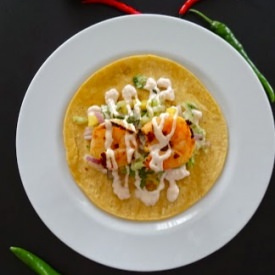 Mango Shrimp Taco