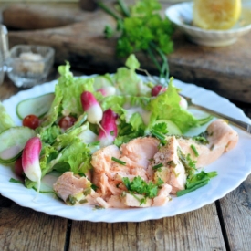 Lemon & Herb Poached Salmon